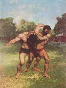 Ringkampfer Gustave Courbet
